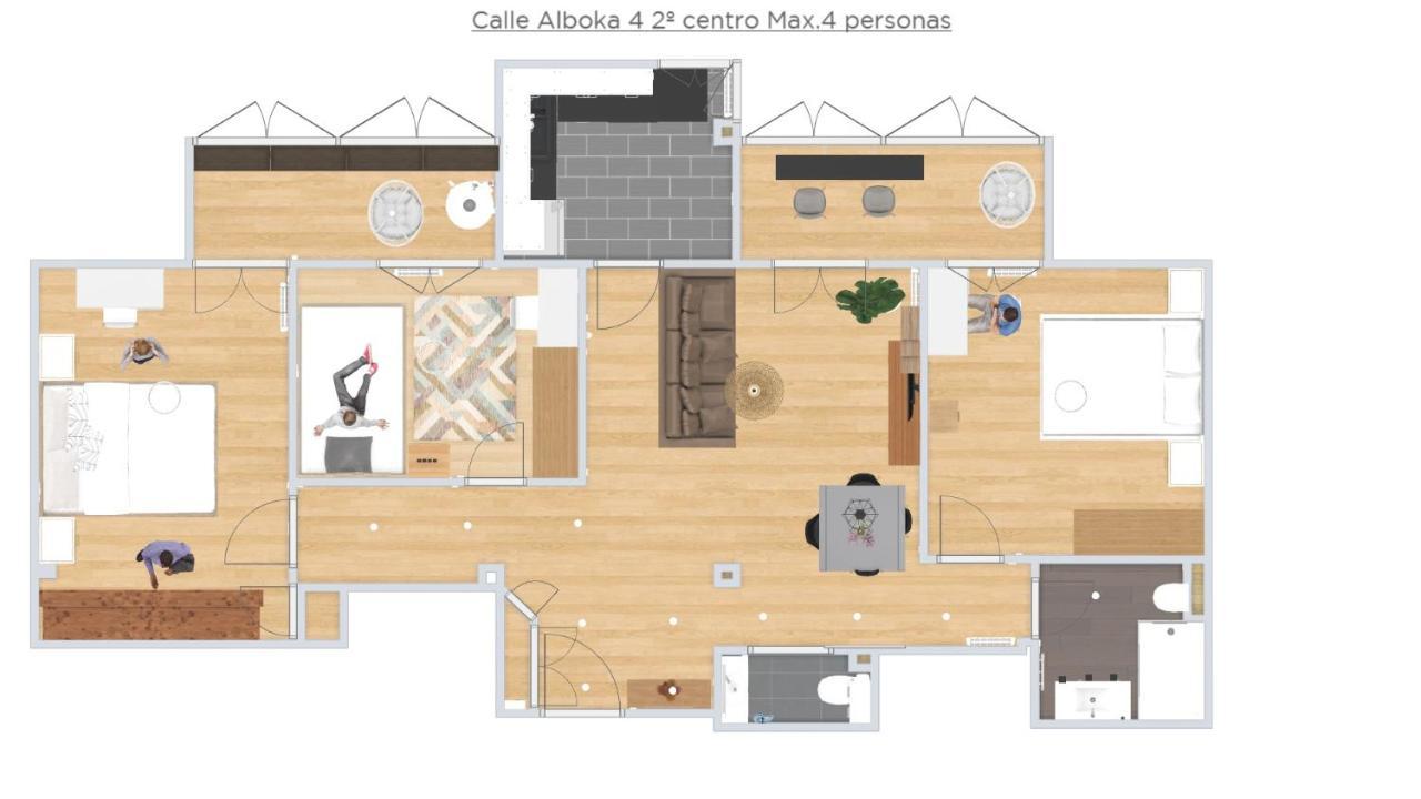 Apartamento Sweet Home Vitoria מראה חיצוני תמונה